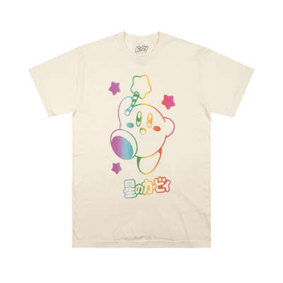 Kirby - Kirby Rainbow Gradient T-Shirt
